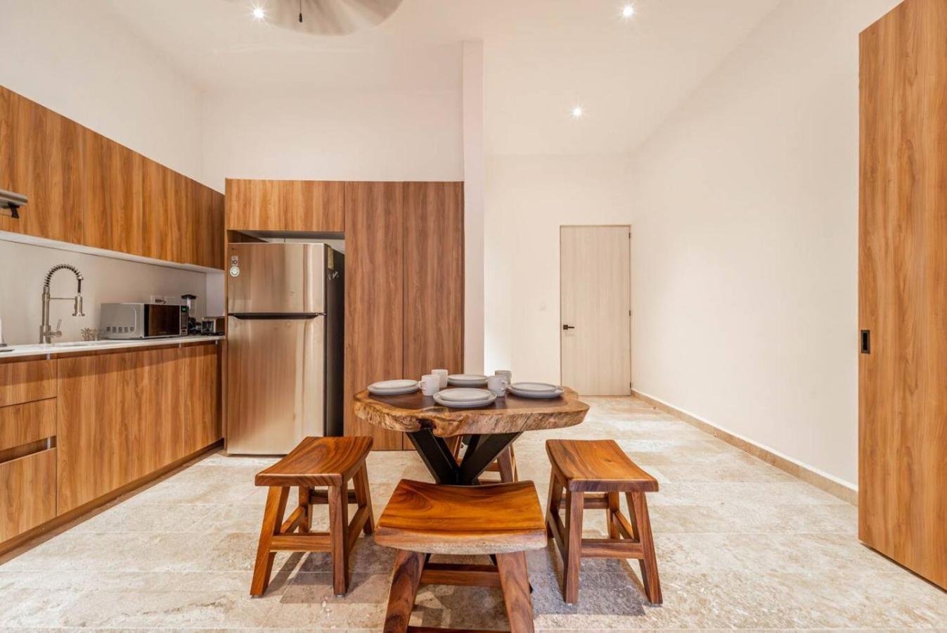 Lux With Private Plunge Pool In Aldea Zama Apartment